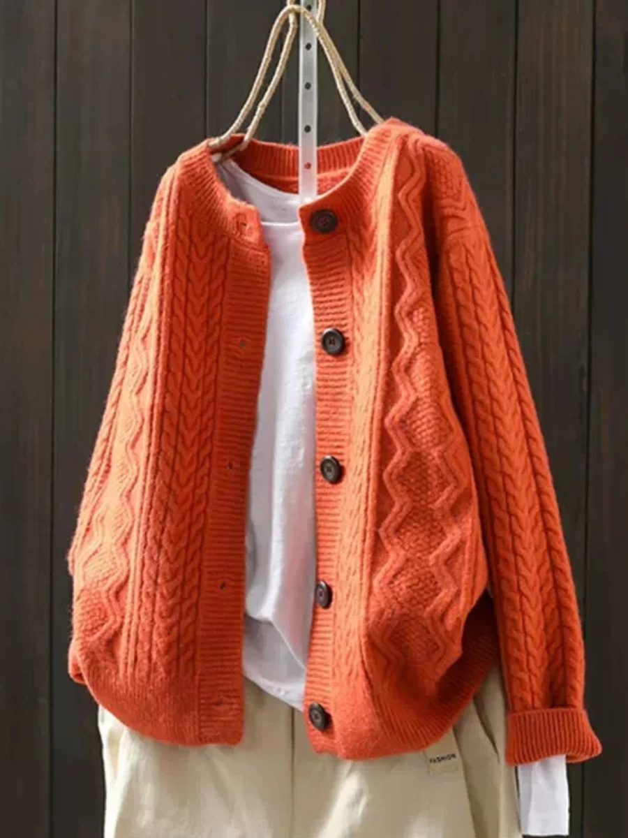 ELIANA - CABLE CARDIGAN
