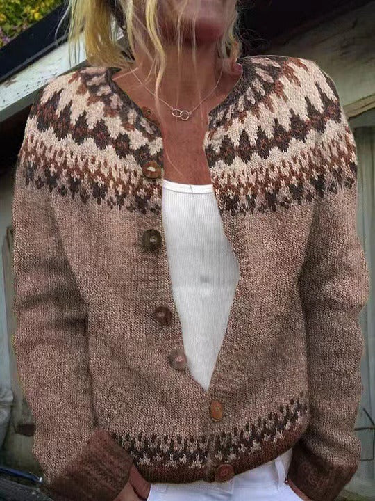 Ariana | Vintage Icelandic Wool Cardigan