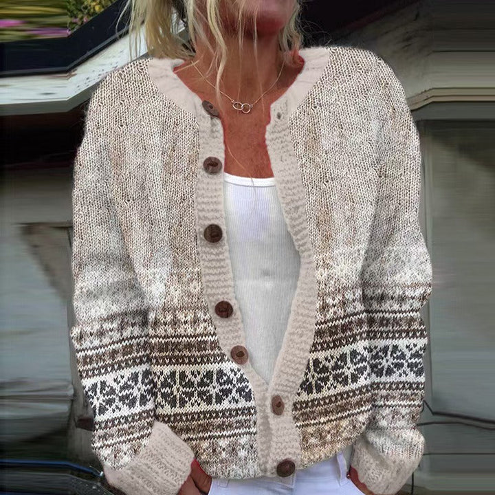 Amira | Vintage Icelandic Wool Cardigan