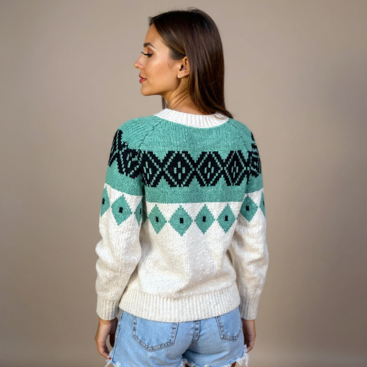 Allison | Vintage Icelandic Wool Cardigan