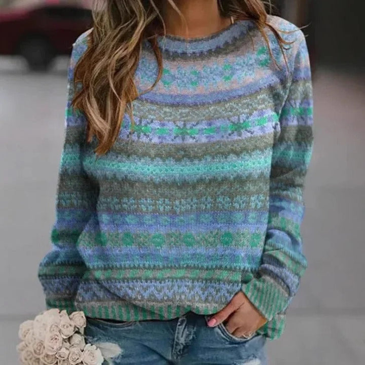 Lorraine™ | Retro Pastel Highland Sweater