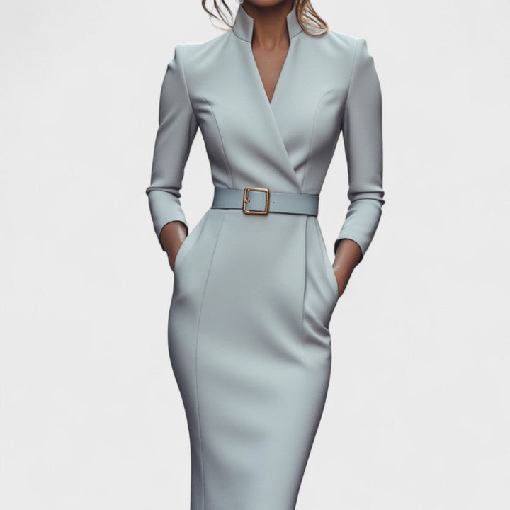 Avelena™ | Elegant Warm Shirtdress