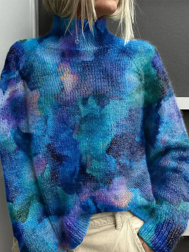 Marline Embroidered Sweater Wild Garden