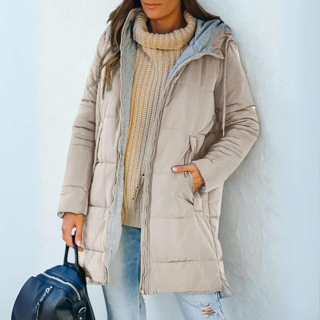 ISLA™ - Casual Hooded Puffer Down Jacket