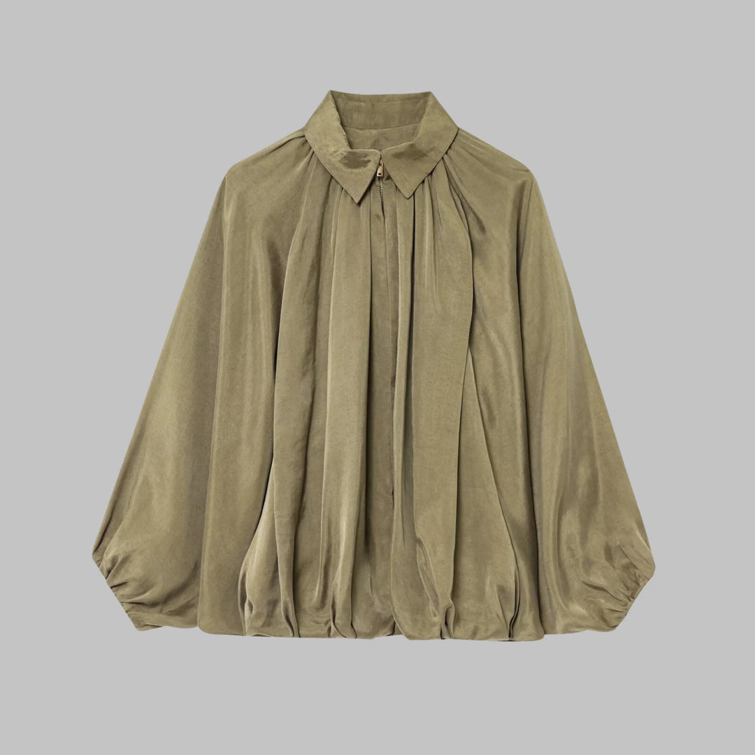 Celine | Flowing Pleated Blouse