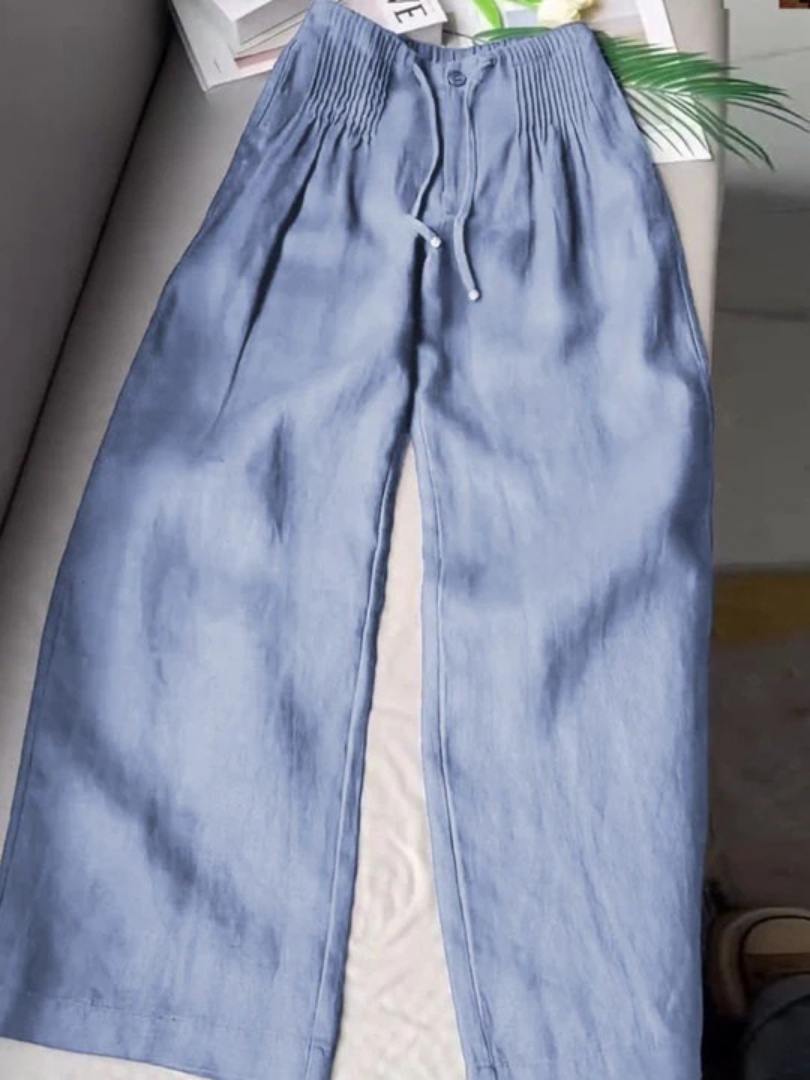 Camille - Airy Wide-Leg Pants