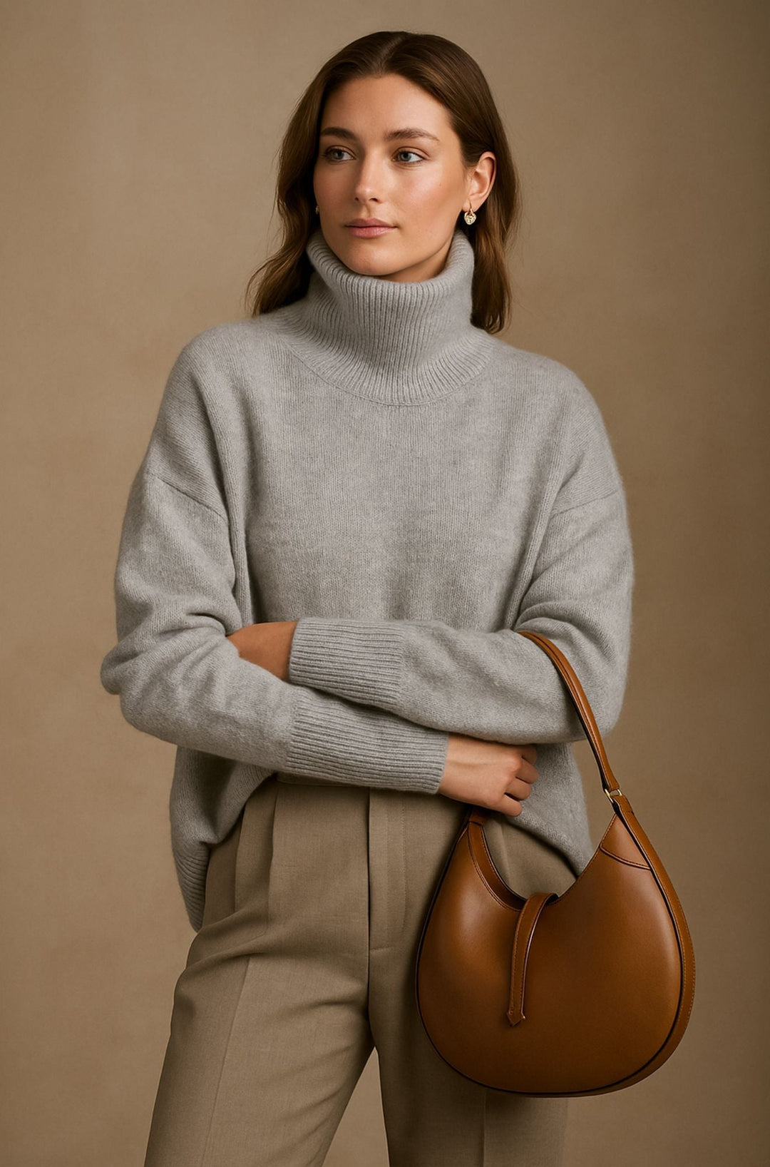 Amelia | Turtleneck Cashmere Sweater