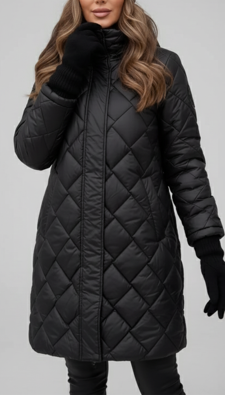 Bogna | Elegant and Padded Down Jacket with Hood