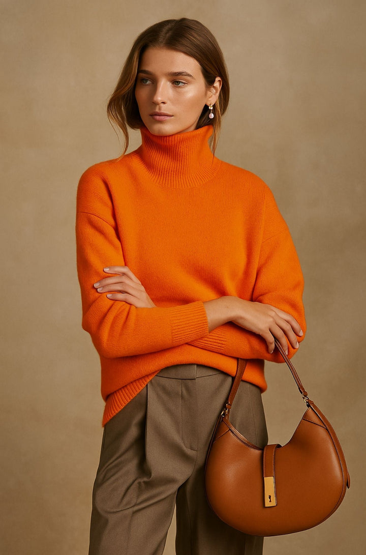 Amelia | Turtleneck Cashmere Sweater