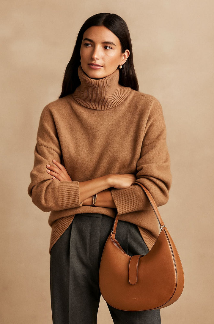 Amelia | Turtleneck Cashmere Sweater