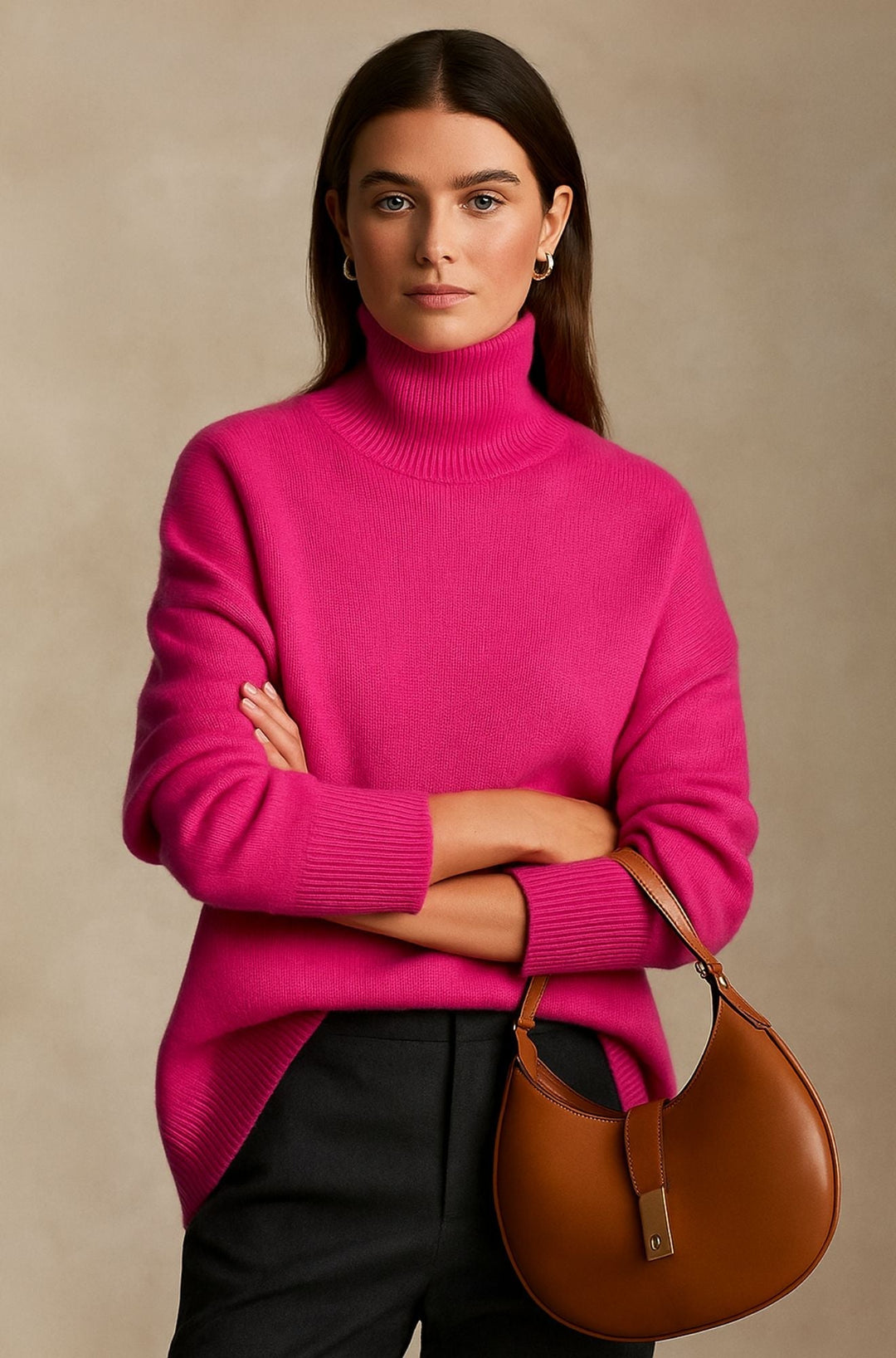 Amelia | Turtleneck Cashmere Sweater