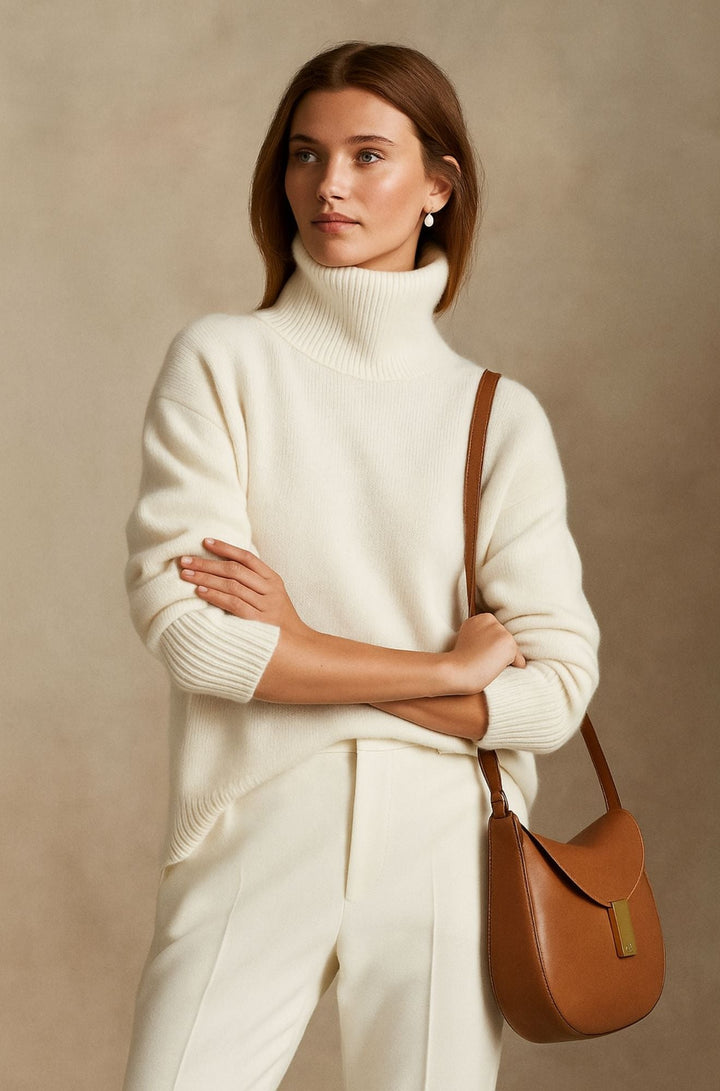 Amelia | Turtleneck Cashmere Sweater