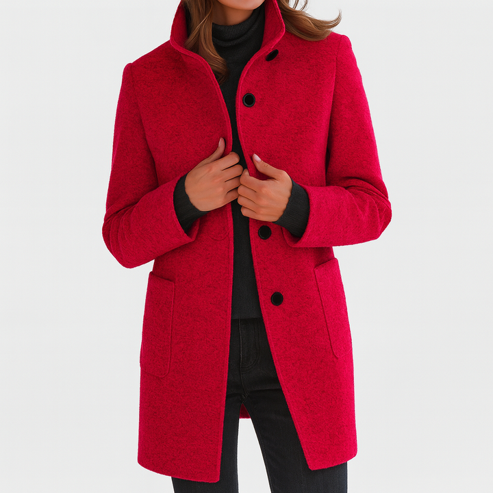 Grace | Ladies Coat with High Collar