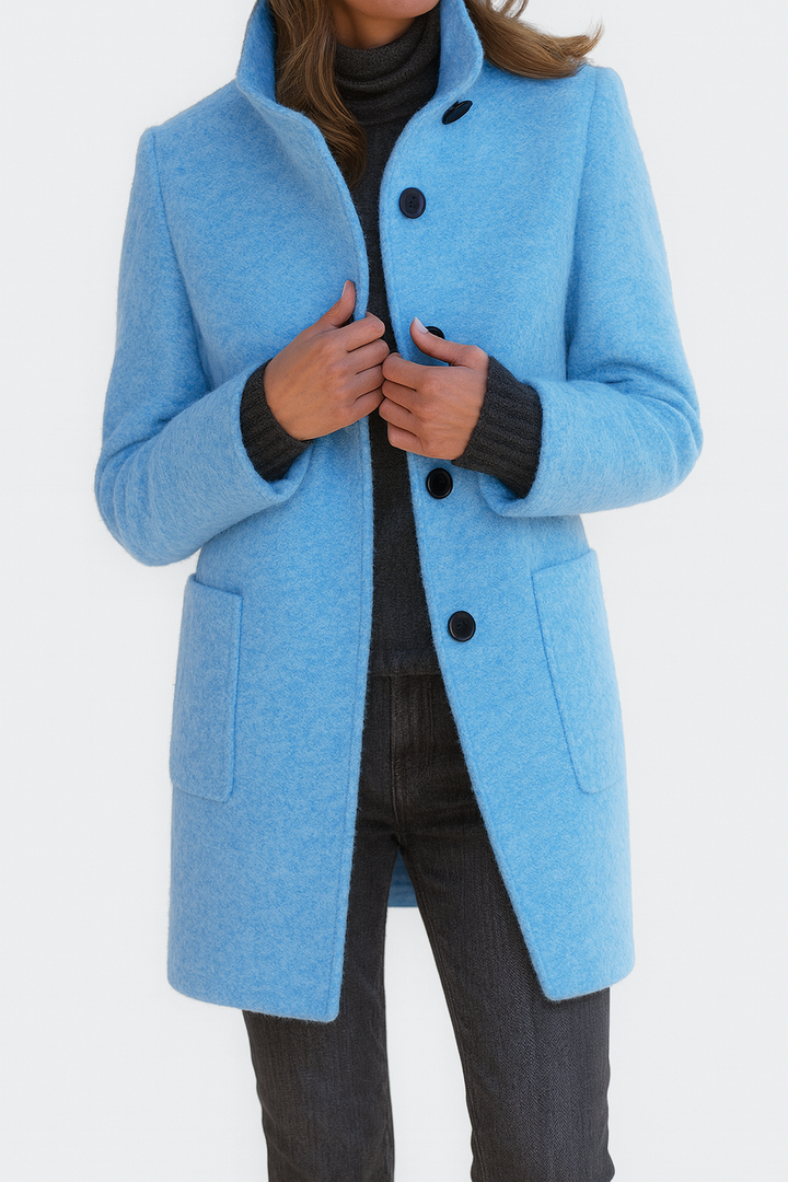 Grace | Ladies Coat with High Collar