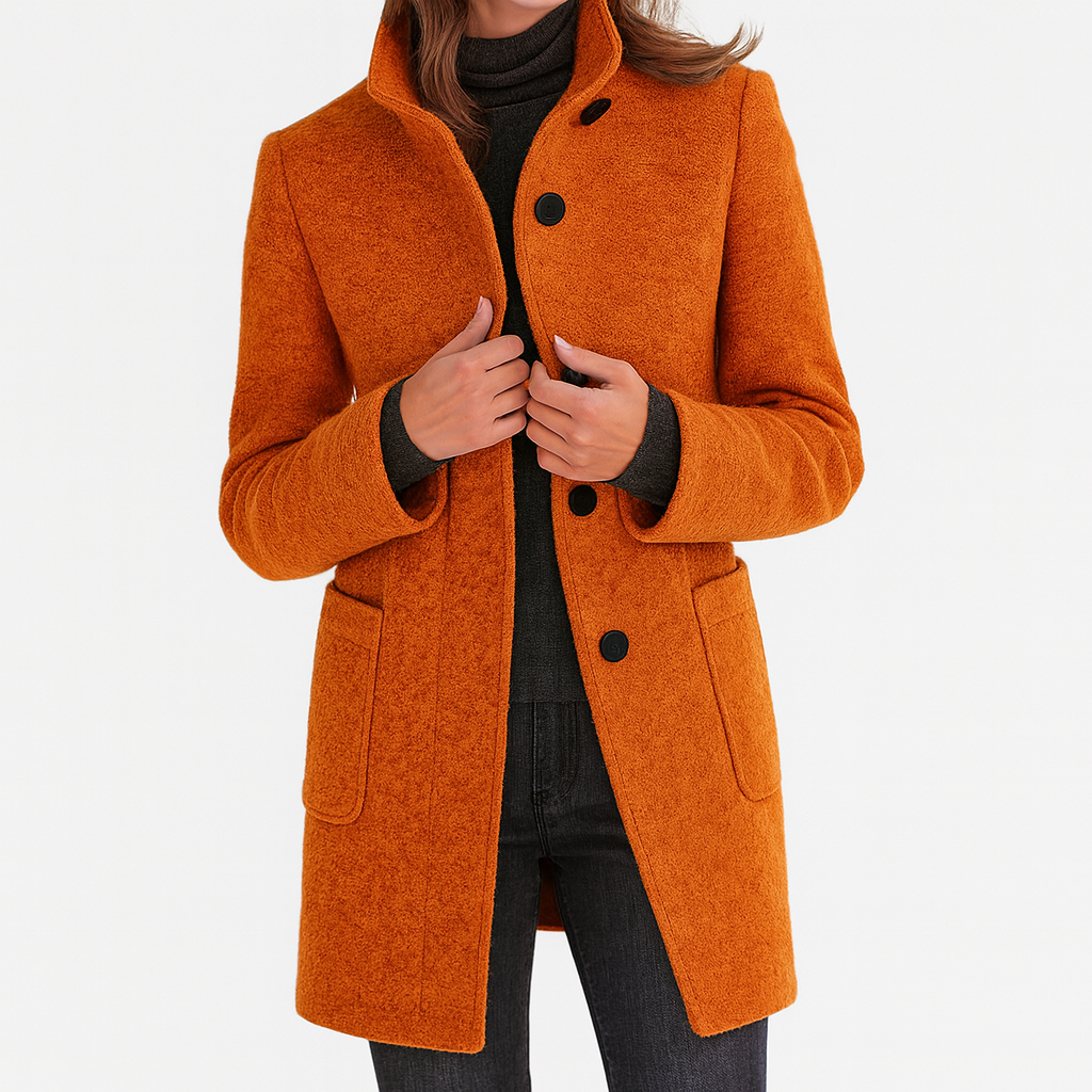 Grace | Ladies Coat with High Collar