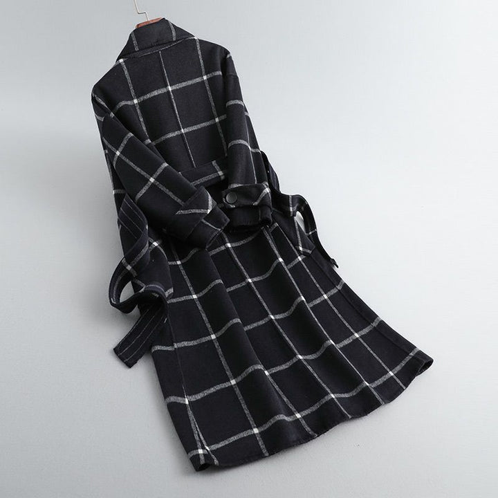 True North Plaid Overcoat