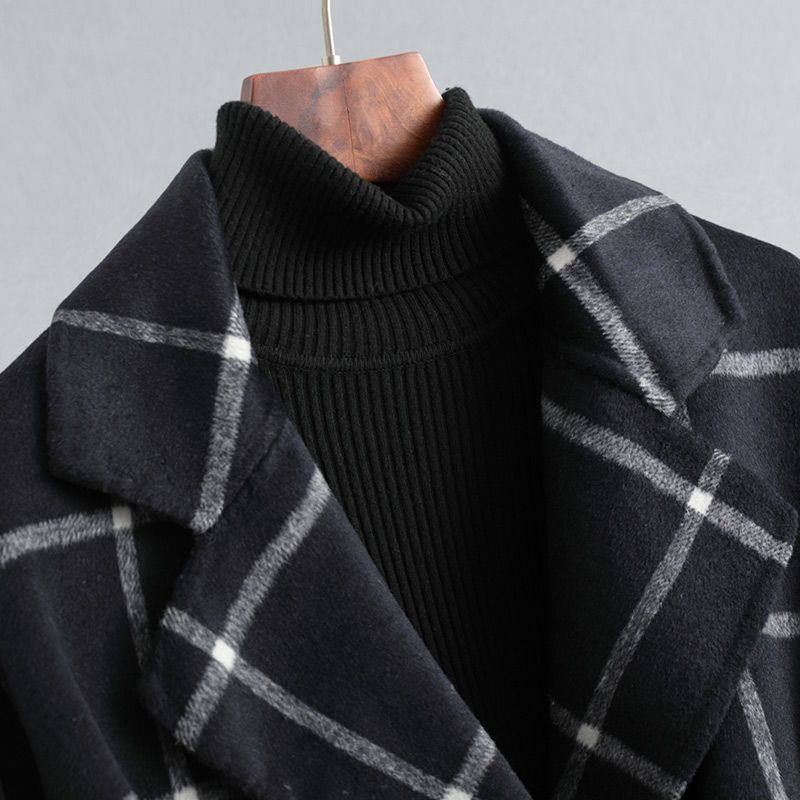 True North Plaid Overcoat