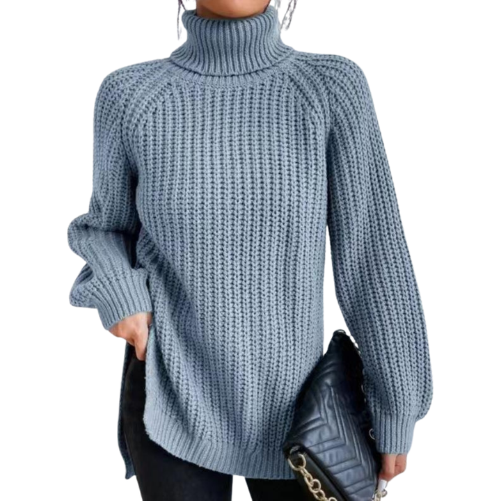 Yara ™ | Cotton Ladies' Turtleneck for Winter