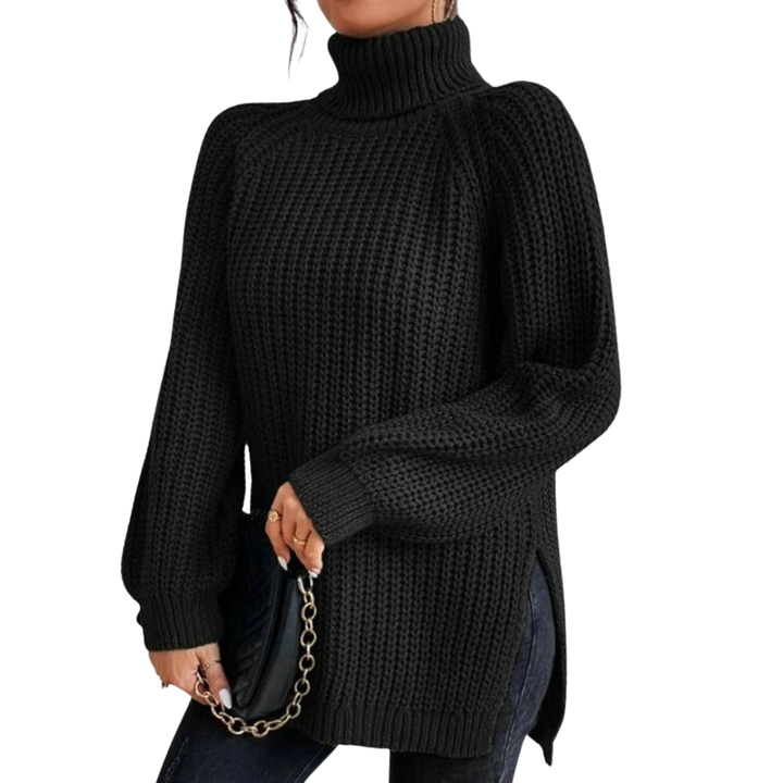 Yara ™ | Cotton Ladies' Turtleneck for Winter