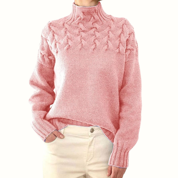 Lyra | Cozy Turtleneck Knit Sweater