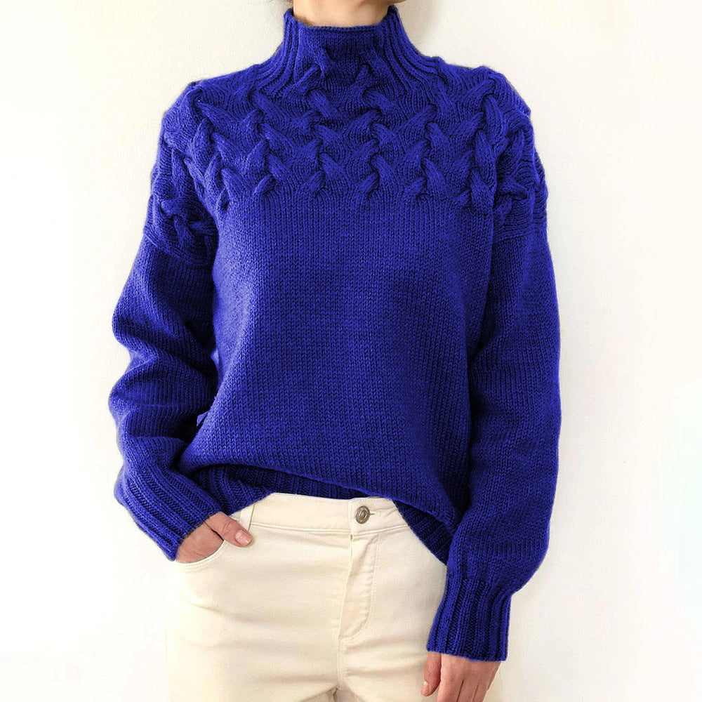 Lyra | Cozy Turtleneck Knit Sweater
