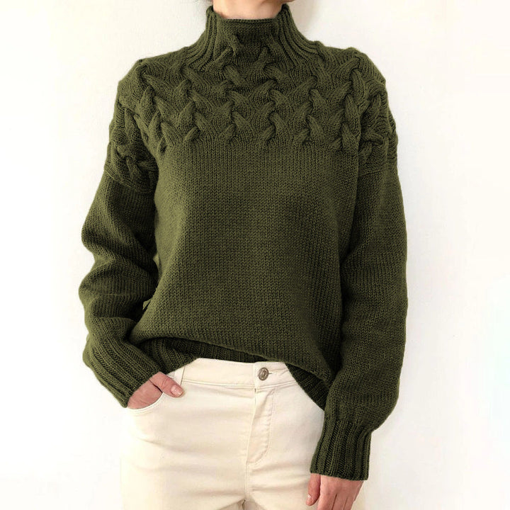 Lyra | Cozy Turtleneck Knit Sweater