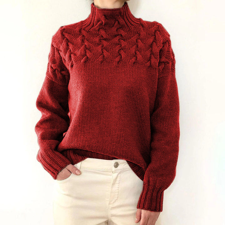 Lyra | Cozy Turtleneck Knit Sweater