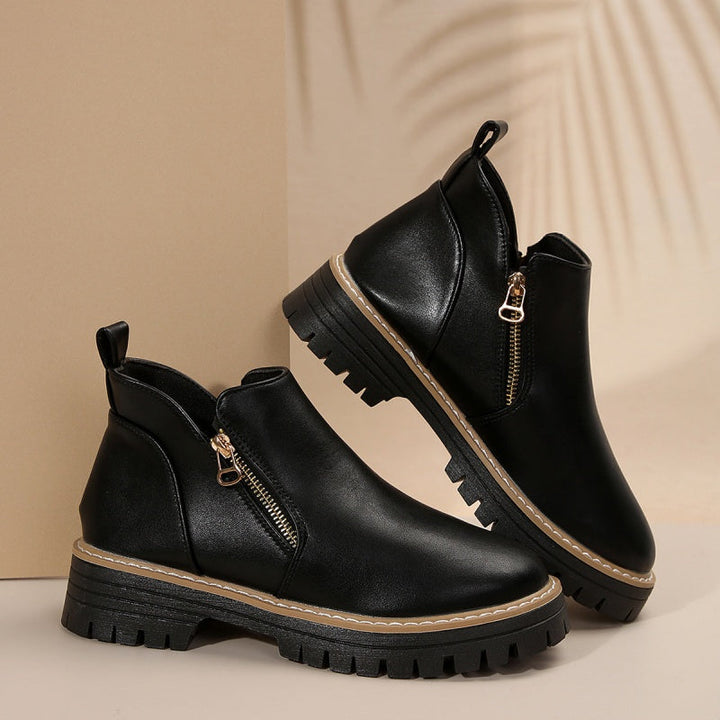 Bronte™ - Ankle Boots with Zipper