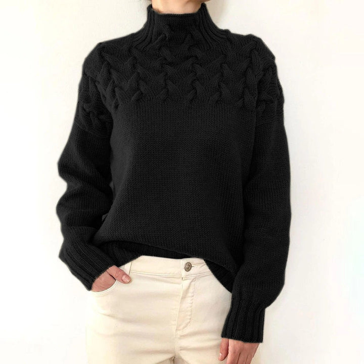 Lyra | Cozy Turtleneck Knit Sweater